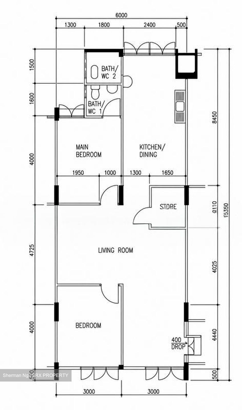 Blk 623 Yio Chu Kang Heights (Ang Mo Kio), HDB 3 Rooms #554922301